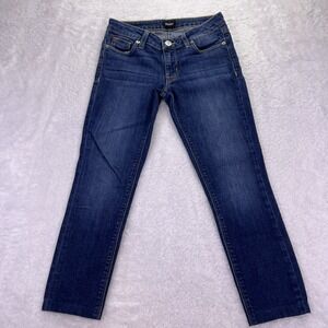 Hudson Jeans Womens Krista Super Skinny Cropped Low Rise Jeans Stretch 26x24